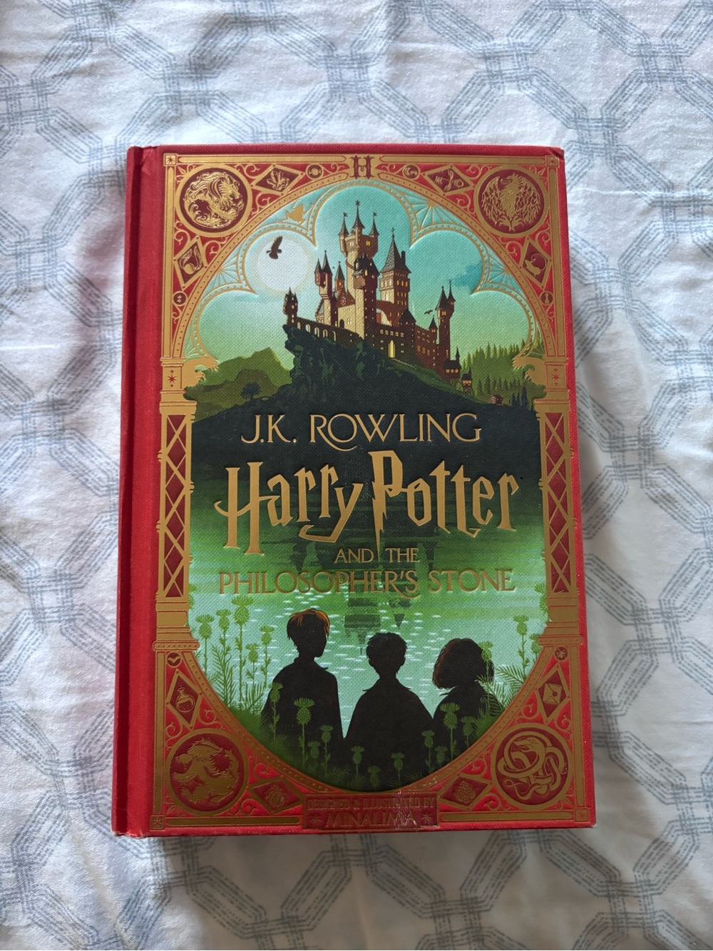 J.K. Rowling Harry Potter and the Philosopher's Stone - Red Hardcover